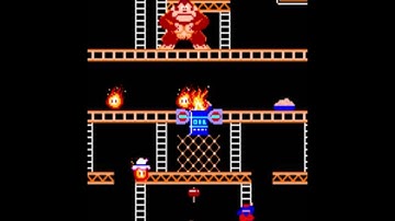 Donkey Kong (1981)-Level 3