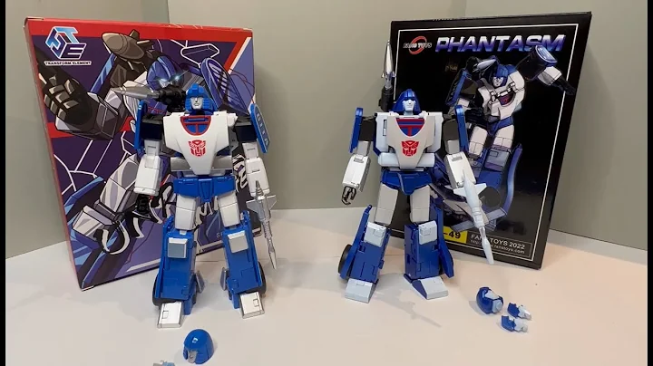 Fans Toys FT-49 Phantasm / Transform Element TE-03 Speed Star,  3RD party Autobot Mirage comparison