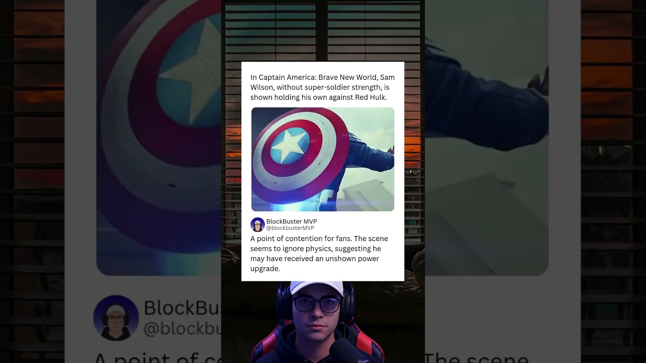 Sam Wilson vs Red Hulk: A Physics-Defying Fight?