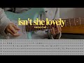 Isn T She Lovely Stevie Wonder Guitar Tutorial Satria Tom Misch Version TAB CHORD