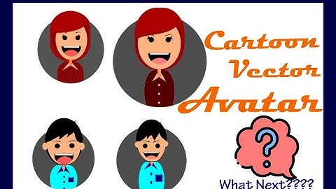 Cartoon Vector Avatars | What Next? | Dream Castle | Inkscape