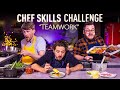 Ultimate CHEF SKILLS Challenge: TEAMWORK | SORTEDfood