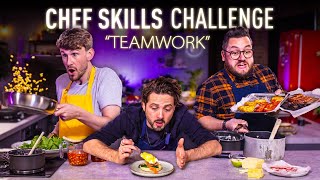 Ultimate CHEF SKILLS Challenge: TEAMWORK | Sorted Food screenshot 5