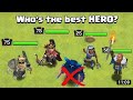 clash of clans which hero is best#coc#clashofclans#viralvideo#viral#compare#heroes
