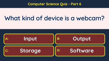 Computer Science Quiz – Part 6/10 | Computer Awareness Quiz – Test General Knowledge of IT & Systems
