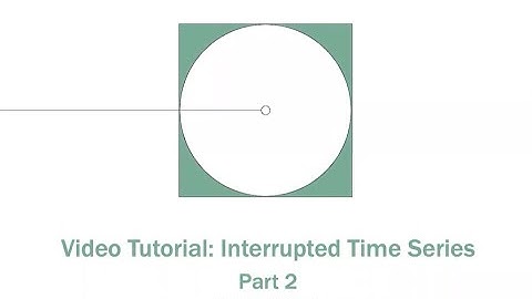 Interrupted Time Series Video Tutorial: Part 2