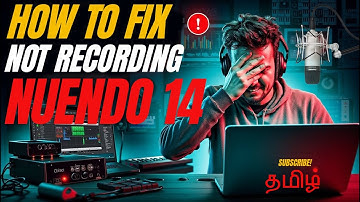 How to fix tamil No Input in Nuendo14 # Cubase 14 not recording 2025 MACOS X