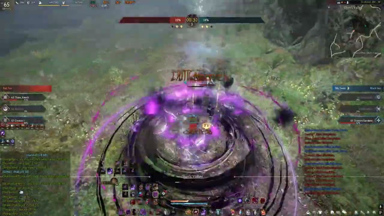 BDO: 3v1 AoS Awk Sorc   insave tryhard and the end is nuts