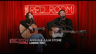 Angus &amp; Julia Stone perform ‘Losing You’ in Nova’s Red Room Studio , Sydney (Australia)