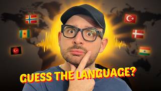 Can I Guess These Languages Just By Listening?