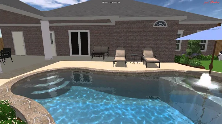 Freeman - back of pool