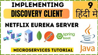 #9🔥Implementing Service Discovery Client  | Microservices Tutorial Hindi 🤠 #spring #javaprogramming