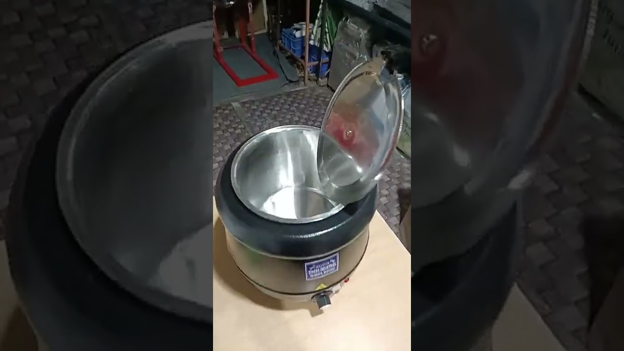 Electric soup pot 10( black colour)  ltr@Dineshindustries