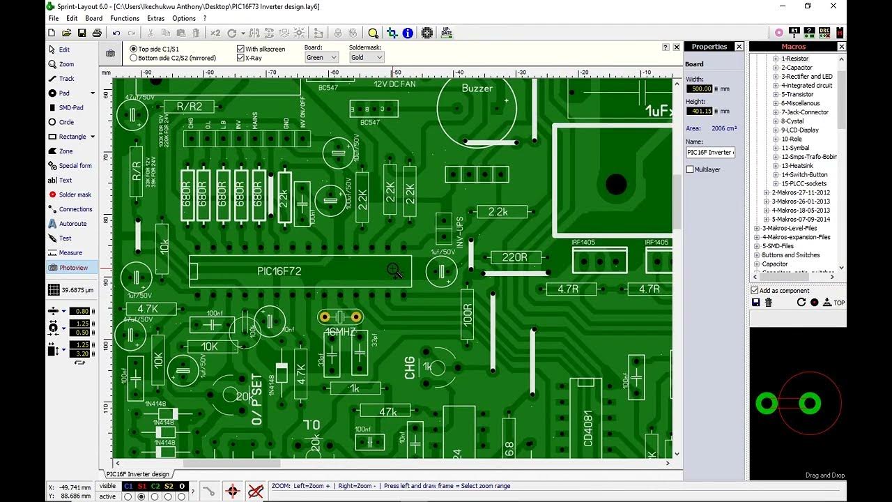 PIC16F72 Inverter Design - YouTube