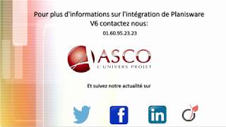 Présentation générale de Planisware V6