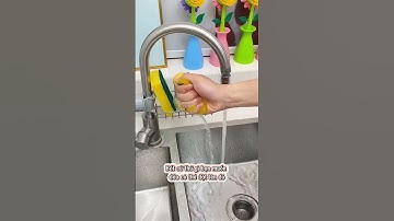 Giá để đồ treo vòi nước bồn rửa bát tiện dụng, sạch sẽ, chất liệu inox 304