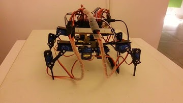 Arduino 4 legs 12 Servo robot