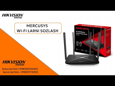 Video: Mercusys router parolini qanday o'zgartirish mumkin?