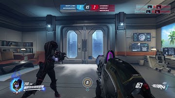 Double headshot midair as widowmaker