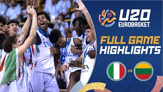 Download Lagu Champions once more! Italy 🇮🇹 dominate Lithuania 🇱🇹 for first #U20EuroBasket title since 2013! 🏆🥇 MP3 Download Lagu Champions once more! Italy 🇮🇹 dominate Lithuania 🇱🇹 for first #U20EuroBasket title since 2013! 🏆🥇 MP3