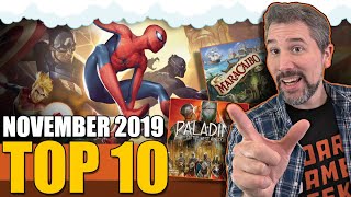 Top 10 Hottest Board Games November 2019