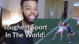 The Worlds Toughest Sport | Huge Rugby Hits And Collisions | Reaction