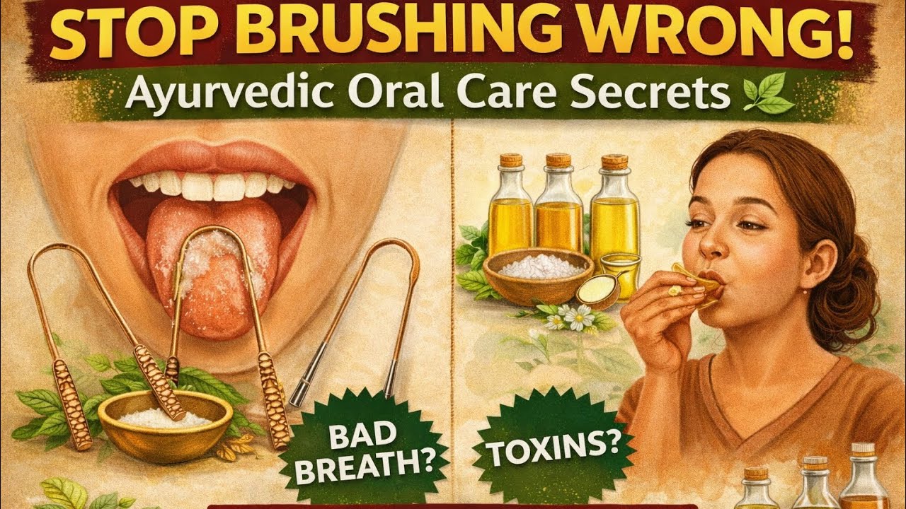 Complete Oral Detox Routine With Yogic Techniques | Detox Your Mouth And Teeth 