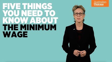 Ready to support a 5.5% wage increase? Here’s five things you need to know about the minimum wage