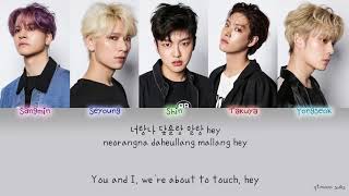 Cross Gene - Touch It [English Subs + Hangul + Romanization + Color Coded Lyrics]