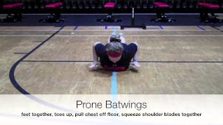 Prone Batwings