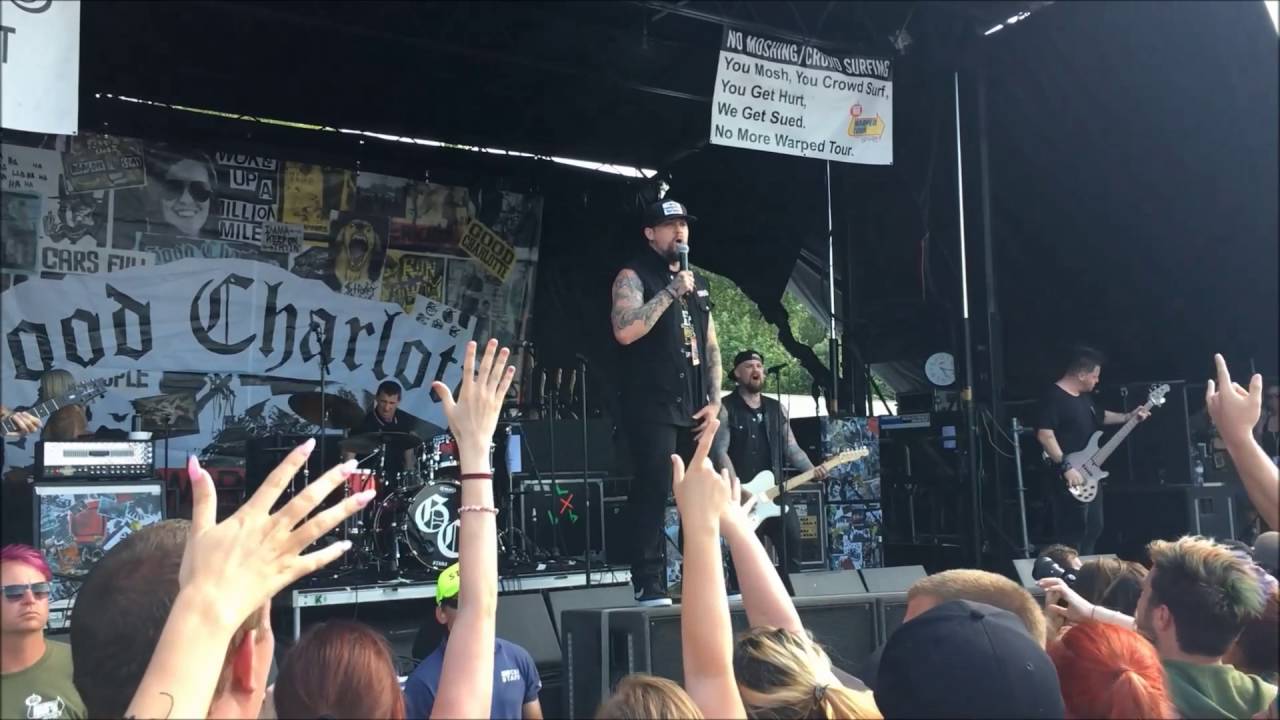 good charlotte warped tour