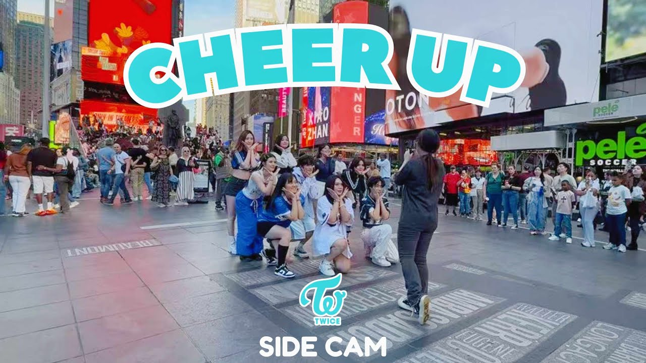 [KPOP IN PUBLIC NYC - SIDECAM] TWICE (트와이스) - 'CHEER UP' | Full Dance Cover