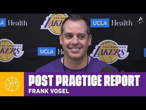 Frank Vogel talks about LeBron's leadership and his experience at All-Star | Lakers Practice Report