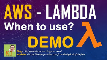 AWS Lambda - DEMO - Serverless code execution - Automate EBS Snapshot Example