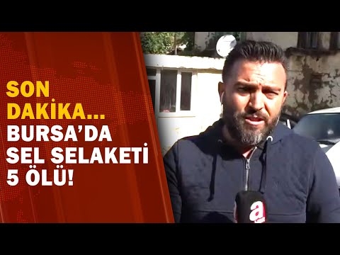 Bursa'da Sel Felaketi