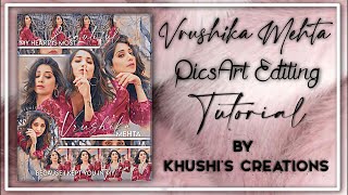 #15 Tutorial | Vrushika Mehta Editing Tutorial | On @aishicreations | by Khushi's Creations. screenshot 5