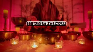 **QUICK** Mental Clarity Sound Bath (11 Minute Cleanse)