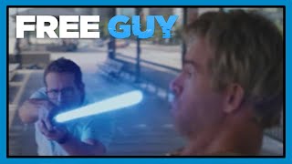 FREE GUY - THAT’S A LIGHTSABER DUDE