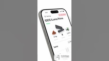 iQOS Control - iOS App Template Preview