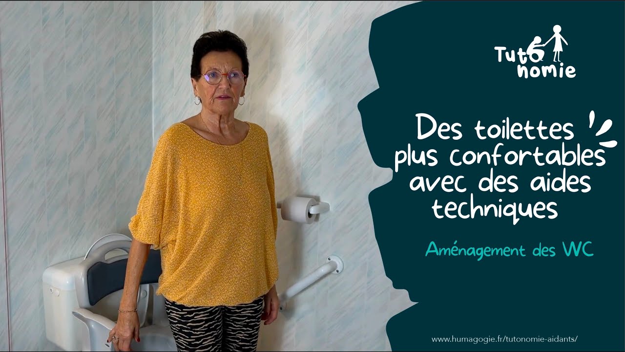 Des toilettes plus confortables avec des aides techniques - Tutoriel aménagement des WC