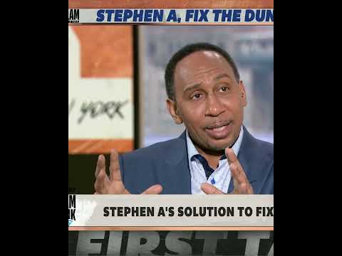 Stephen A. admits he was wrong…the Dunk Contest was actually a 'GLOBAL ATROCITY' 😐🌎 #shorts