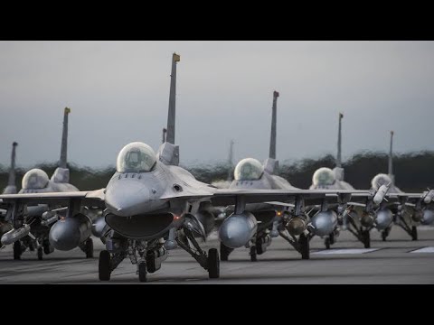 Largest F-16 Strike In History | Package Q #shorts