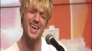 Nick Carter on the Fox 17 Nashville Morning show performing Falling Down - 2011