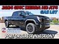 Rare 2024 GMC Sierra 3500 AT4 Gas V8 L8T Should GM Gone With Port Fuel Injection Like The Ford 7.3L?