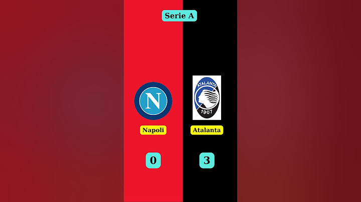 One hot one cold, that's life... | Napoli | Atalanta | Round 30