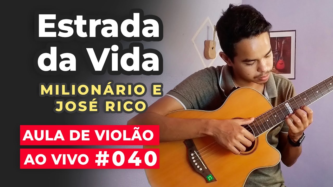 SOLO👉🏻Estrada da Vida-Milionário & José Rico no Violão, aprendam e se  Divirtam🤝Hamilton Oliveira 