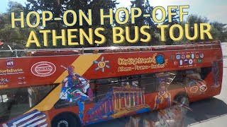 City Sight Seeing  Hop on Hop off bus in Athens, Greece