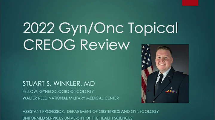 2022 GYN/ONC CREOG Review