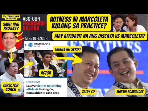 ORLY GUTEZA WITNESS NI MARCOLETA KULANG SA PRACTICE DISCAYA BINUDOL NI MARCOLETA SA FULL IMMUNITY