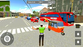 Traffic Policeman Simulator - AAG Petugas Polisi 2021 - Android Gameplay screenshot 1